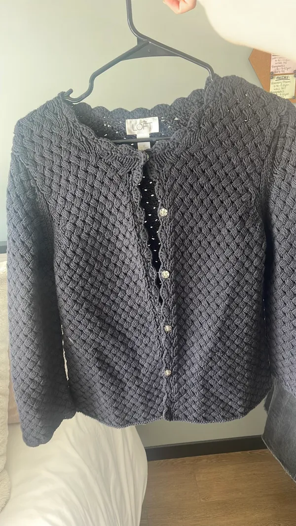 Ann Taylor Knit Button Down Sweater - Image 2