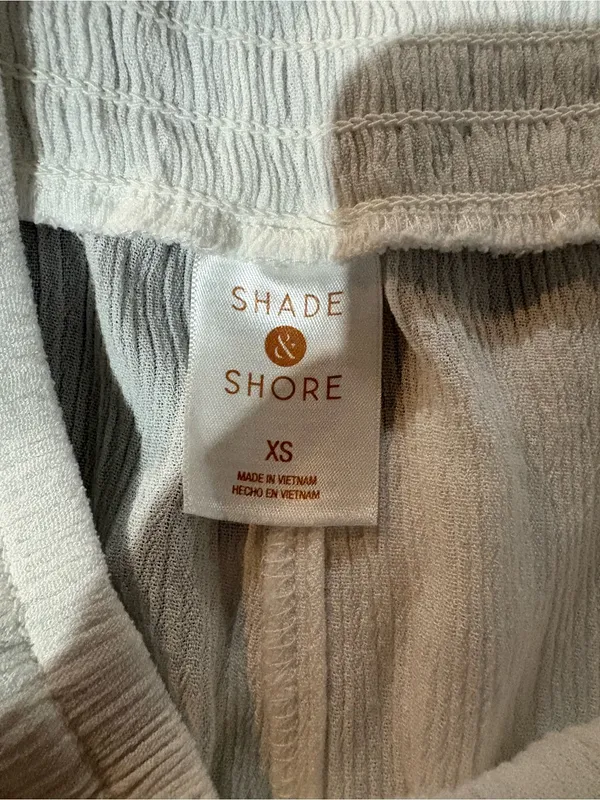 Shade & Shore Gauze Swimsuit Coverup Pants | Size: XS - Image 4