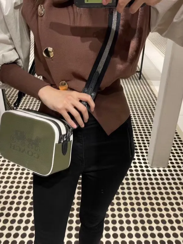 Coach Jes Crossbody In Color Block 3041 Qb/Kelp-Mutli - Image 2