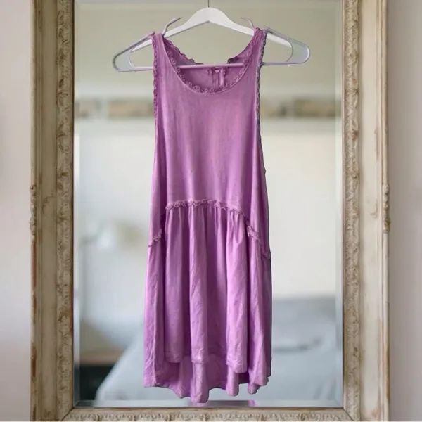 POL Lavender Lace Babydoll Tank | Coquette Dream - Image 4