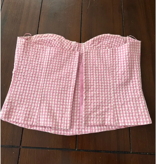 ZARA Gingham Top - Image 3
