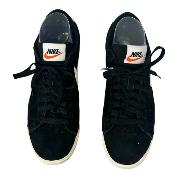 Nike Blazer Low SD Black Suede White Swoosh Women's Shoes Size 8.5‎ AV9373-001 - Image 3