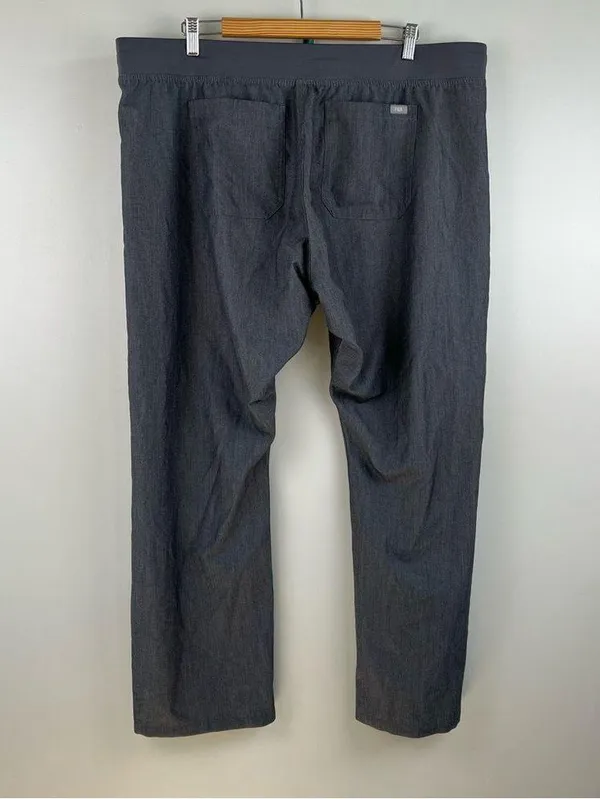 Figs Livingston Basic Scrub Pants Size XXL Graphite Style T21003 - Image 6