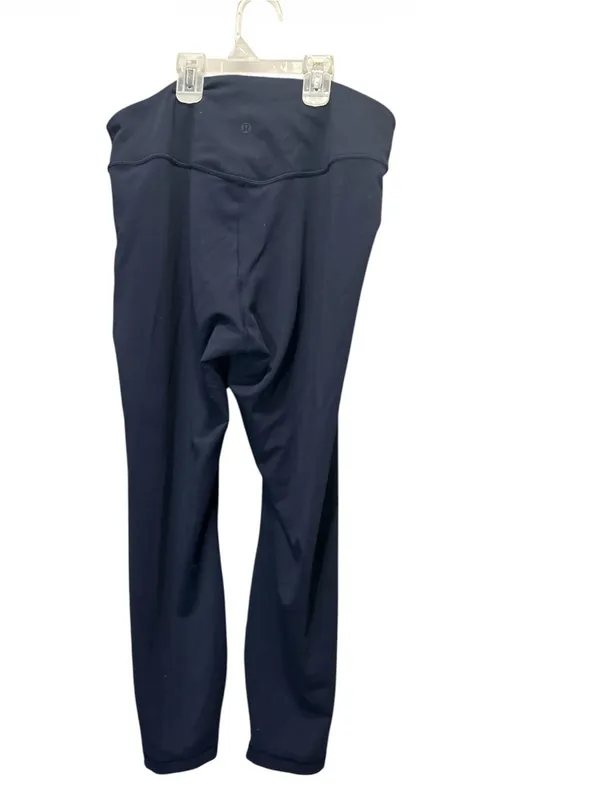 Lululemon Align High Rise Leggings 14 True Navy Nulu Soft Yoga Pants 25" 28" - Image 2