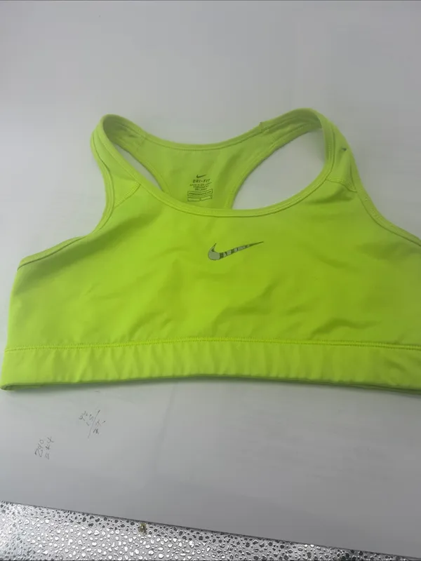 Nike Neon Lime Racerback Sports Bra - Image 5