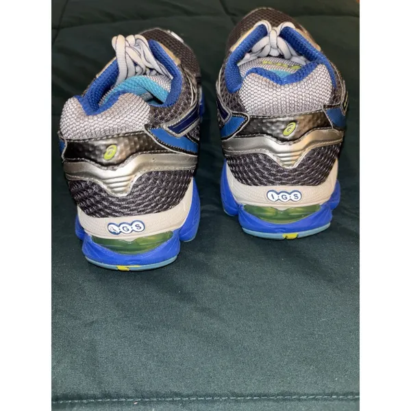 Women's Asics Gel Cumulus 14 Silver Blue Seafoam Running Sneaker 8.5 - Image 10