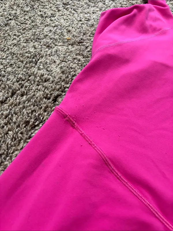 Lululemon Align Onesie 8" Sonic Pink size 6 - Image 4