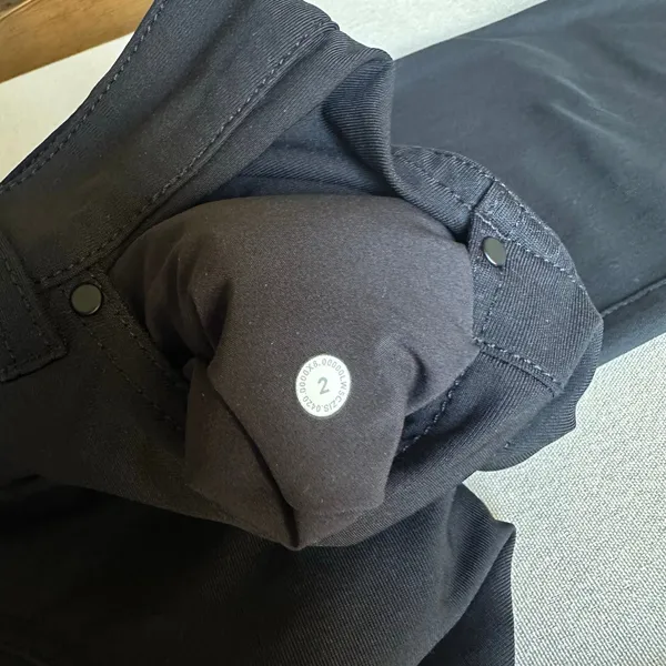 Lululemon City Sleek Black 5 Pocket Pant Women’s Size 2 - Image 8