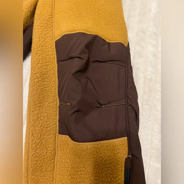 Free People Movement Hit the Slopes High Pile Fleece Snow Bibs Sz S - Image 6