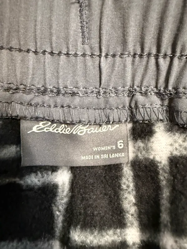 Eddie Bauer Fleece Lined Joggers. Gray. Size 6. NWT. - Image 8