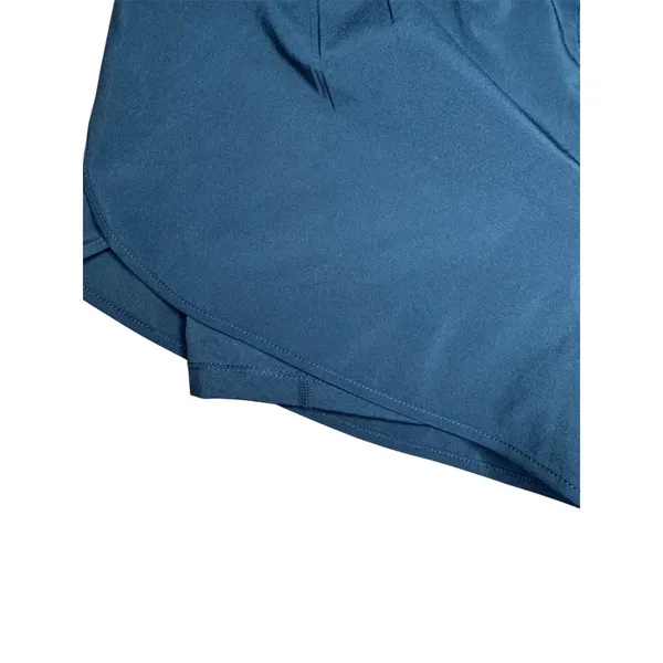 New Balance Womens Running Shorts Navy Blue Built-In Brief Lined Size M - Image 5
