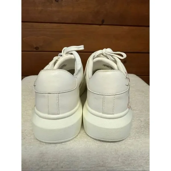 ALDO Women's Peono Floral Lace-Up Platform Sneakers Sz 7 - Image 3