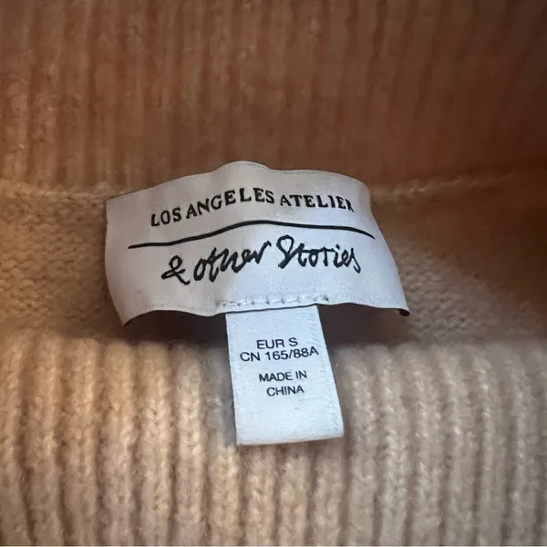 & Other Stories Tan Sweater - Image 4
