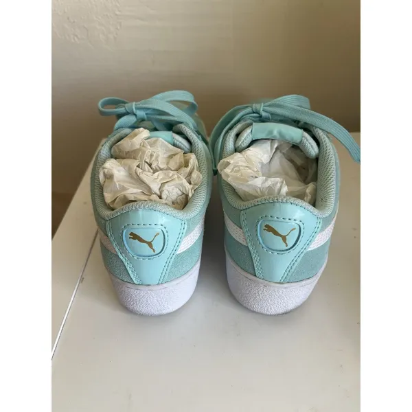 Puma Suede Sneakers 4C Jade Low Top Walking Athleisure Streetwear Sport Casual - Image 5