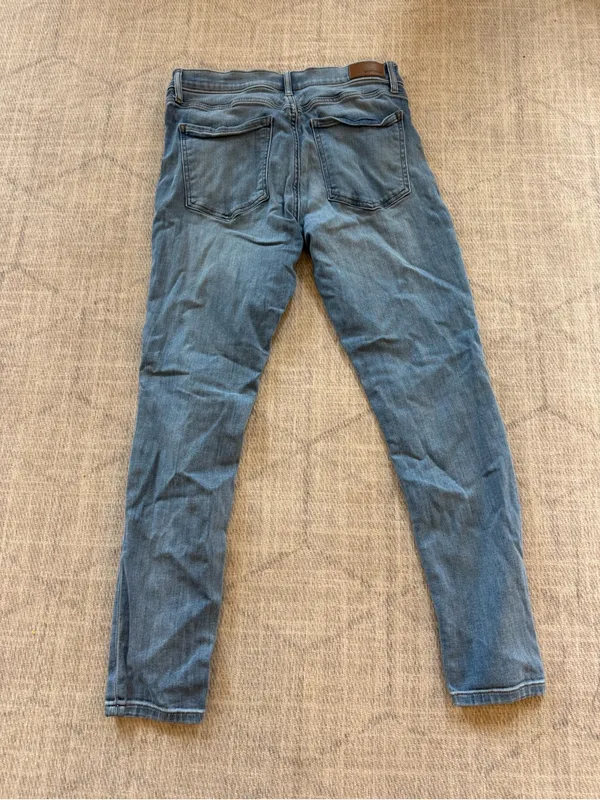 Express Skinny Fit Stretch Blue Jeans 10L - Image 2