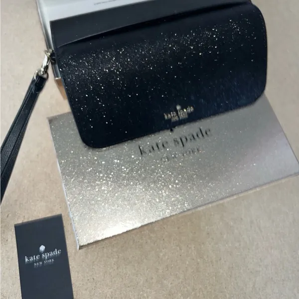 Kate Spade Black Wristlet Clutch - Image 3