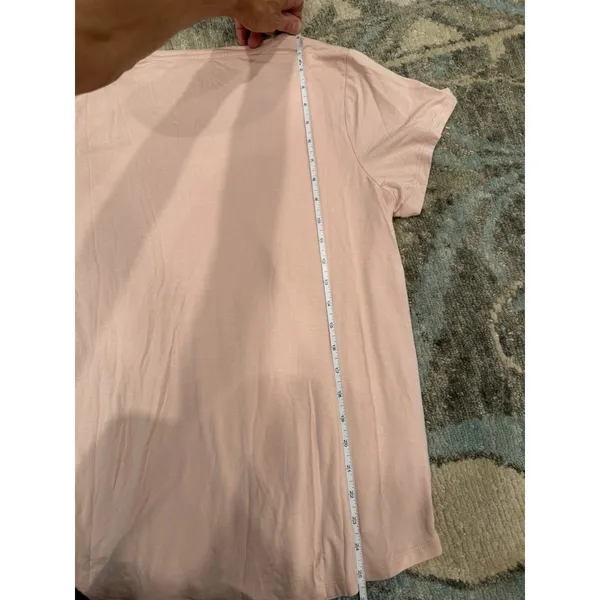 Kindred Bravely Everyday Maternity & Nursing Pocket T-shirt Dusty Pink Sz L NWT - Image 10