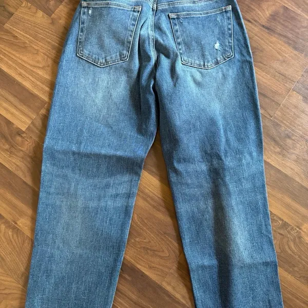 Men's Distressed Blue Jeans - Image 5