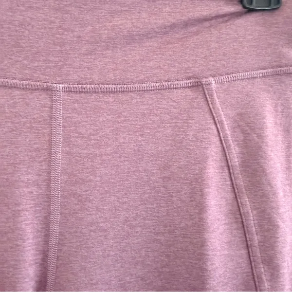 Lululemon Athletica Heathered Rose Flare Leggings Size 8 - Image 2