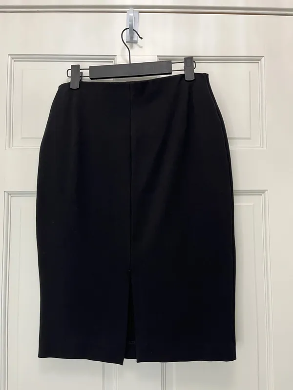 Express Black Stretchy Mini Pencil Skirt - Size Small - Image 6