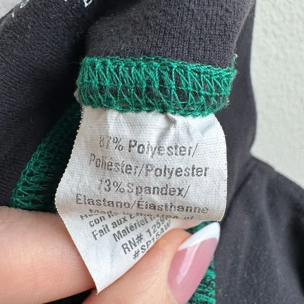 ✨$5/$25 BEYOND YOGA Cropped Low Rise Green Side Lace Up Legging Size XS - Image 6