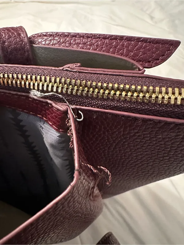 Thacker Anya Burgundy Tote Bag - Women's Shoulder Bag - Image 14