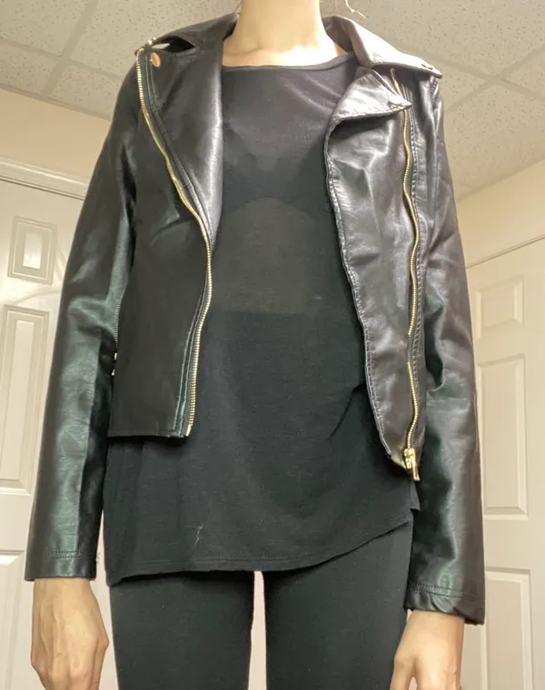 Missguided TALL faux Leather Jacket - Image 7