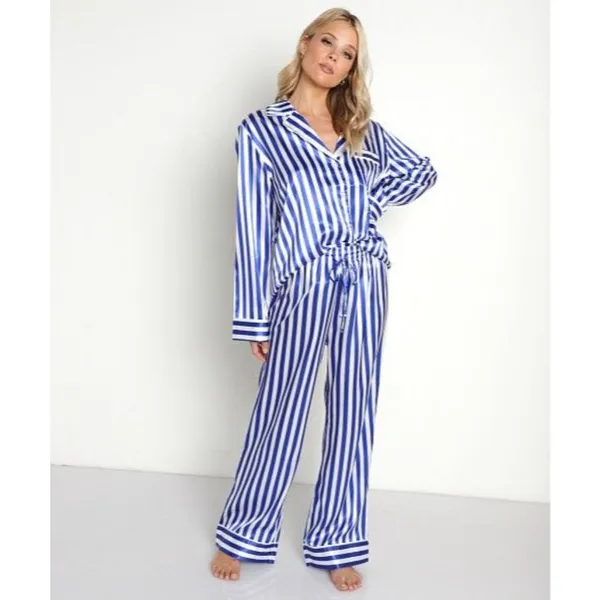 Show Me Your Mumu Classic PJ Set in Blue XSmall Womens Pants 2 piece Pajamas - Image 11