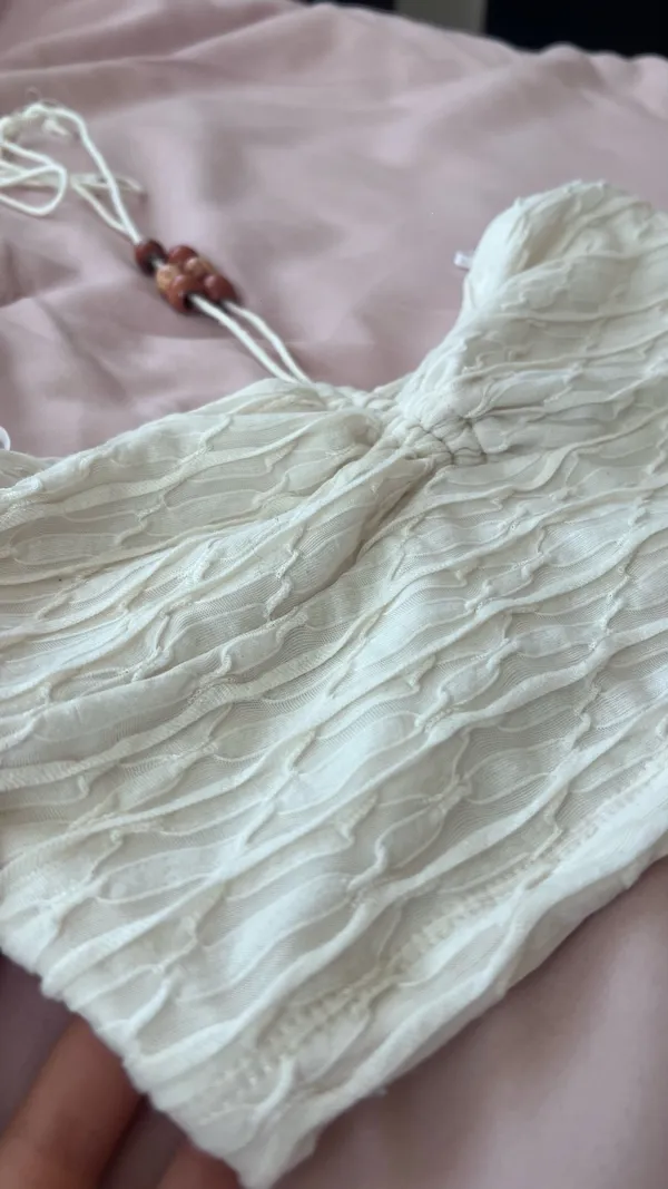 Crop Top White - Image 4