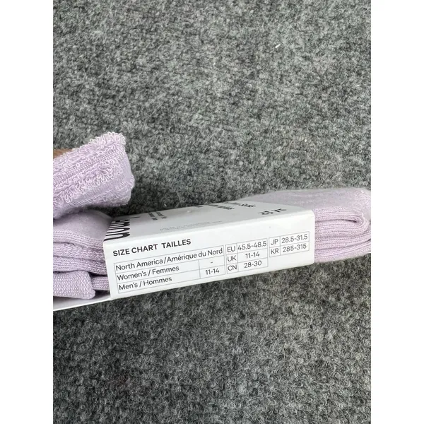 Lululemon Fold-Over Terry Socks XL Lavender Purple Quarter Length NWT - Image 5