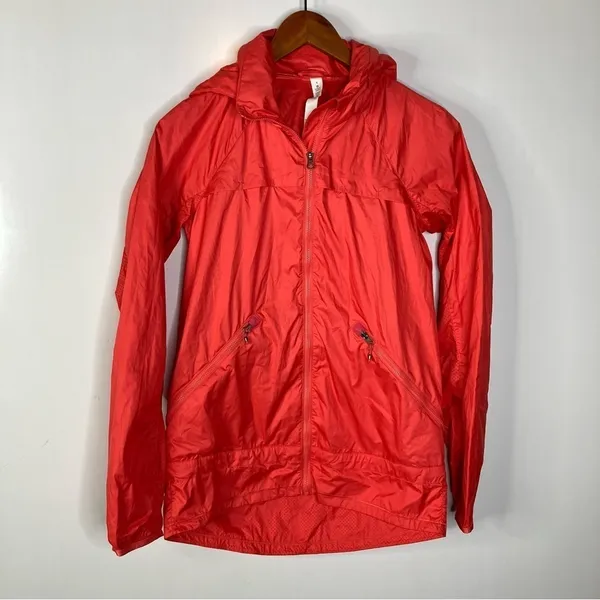 Lululemon Miss‎ Misty Jacket Atomic Red Size 4 - Image 4