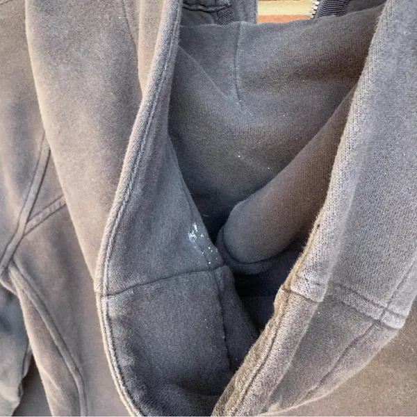 Lululemon Scuba Hoodie *Light Cotton Fleece (First Release) Size 8 Black - Image 10