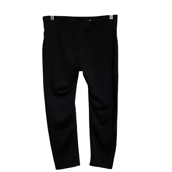 Nike Women Black Dri-FIT Running Crop Leggings Athletic Workout Fitness Pants M‎ - Image 6
