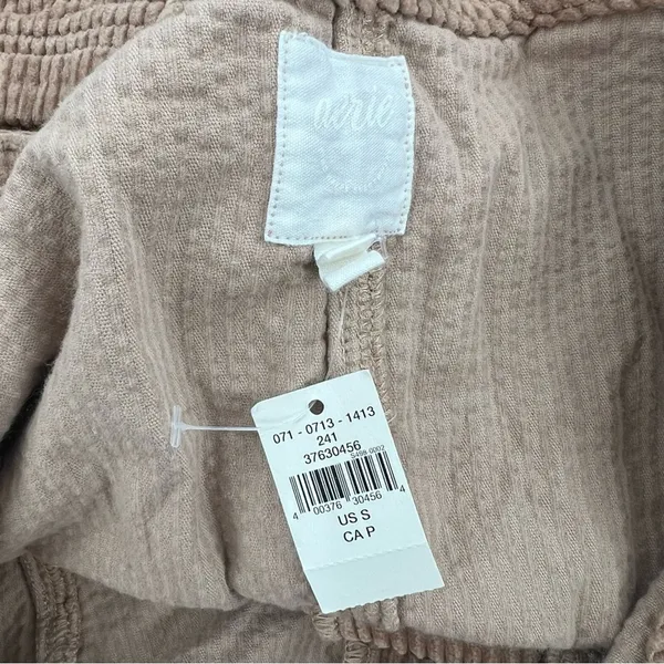 NWT Aerie Women's Corduroy Kick Flare Overalls Size‎ S - Image 9