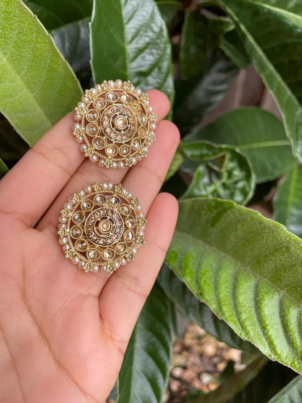 golden earrings - Image 6
