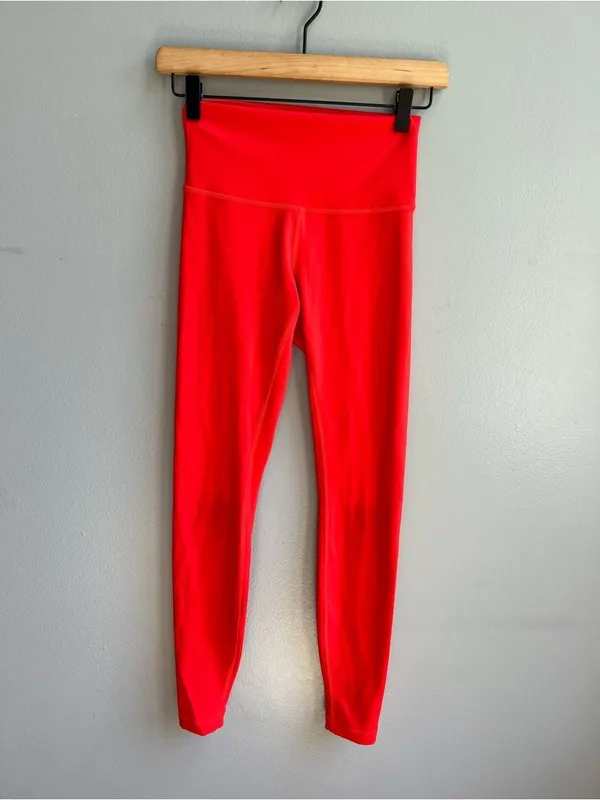 Lululemon Wunder Train High-Rise Tight 28" in Hot Heat Red Size 4 - Image 5