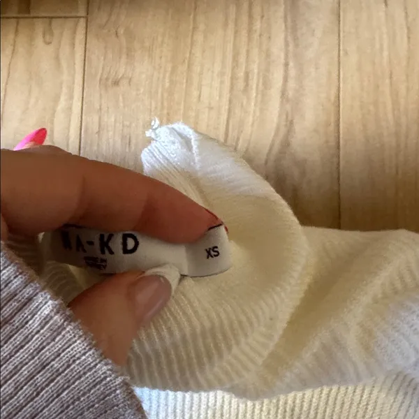 White Turtleneck Sweater - Image 3