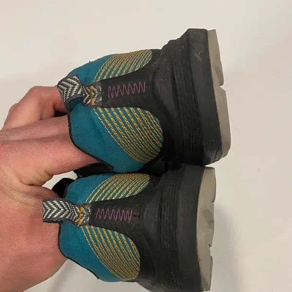 Merrell Women's MQM 3 Gore-Tex Black and Teal Trail Running Shoes - 6 - Image 6