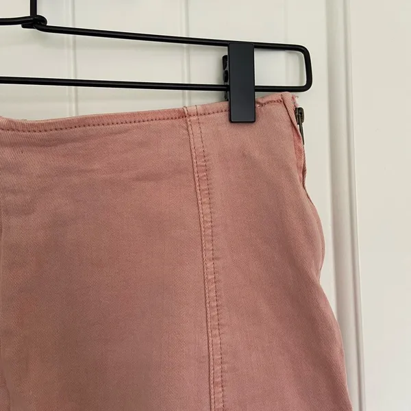 NWOT | Pacsun women’s pink denim miniskirt‎ — 25” waist - Image 2