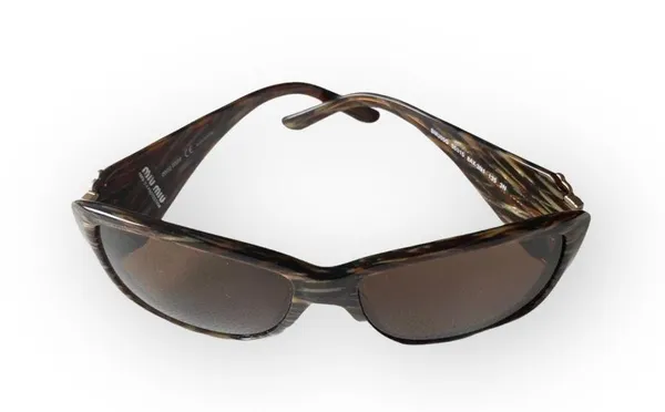 Miu Miu ♛ Metal Crown Sunglasses ♛ Brown Tortoise Shell ♛ Chic Luxury Sunnies ♛ - Image 4