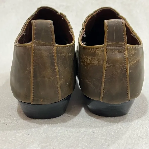 Premier Low Top Cowboy Boot in Olive Brown Size 7.5 - Image 6