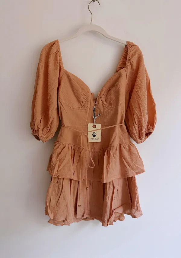 Selfie Leslie Layered Mini Dress - Image 6