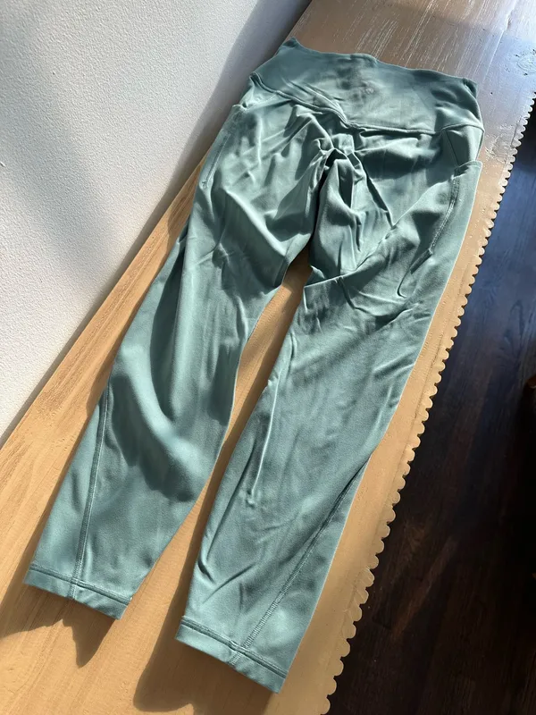Lululemon Align High Rise Pant with Pockets 25" Tidewater Teal 8 - Image 2