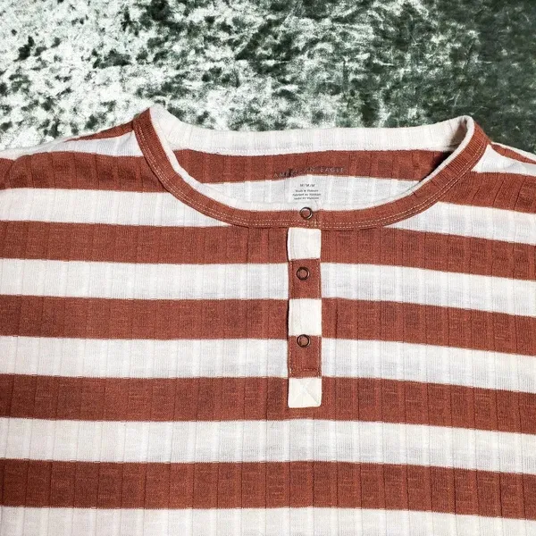 American Eagle‎ Ribbed Striped Top - Image 2
