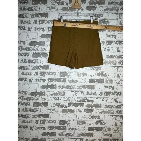 Banana republic | women tan linen blend shorts - Image 4
