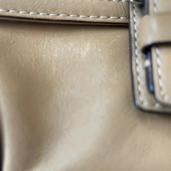Vintage Coach F11196 Soho Shoulder Bag Tan Leather Buckle Flap Bag Y2K Luxury - Image 10