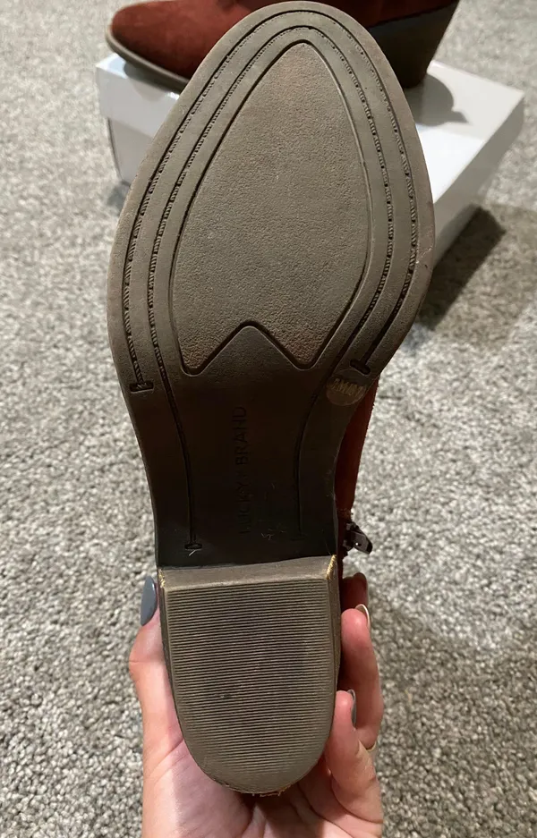 Lucky Brand Leather Booties - Image 4