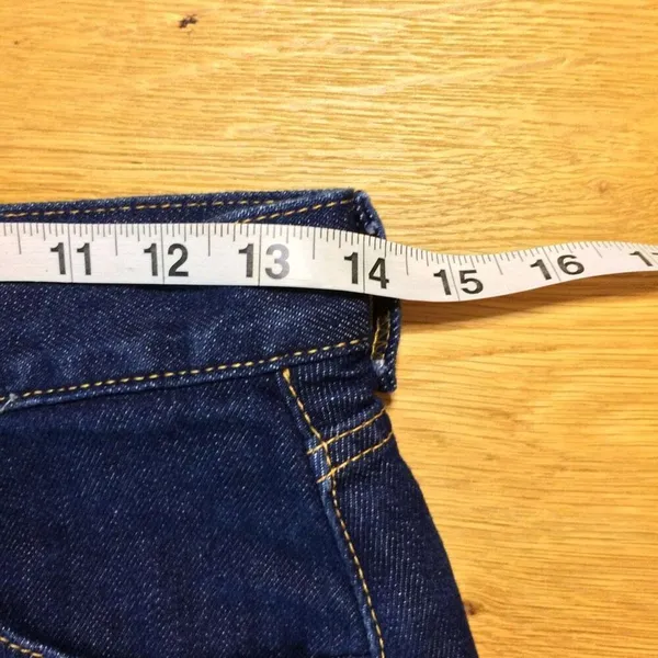 Moussy high rise Jean shorts size 2 dark wash - Image 3