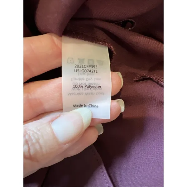 Universal Standard‎ Burgundy Satin Lace Trim Cami Top Lingerie Romantic - Image 7