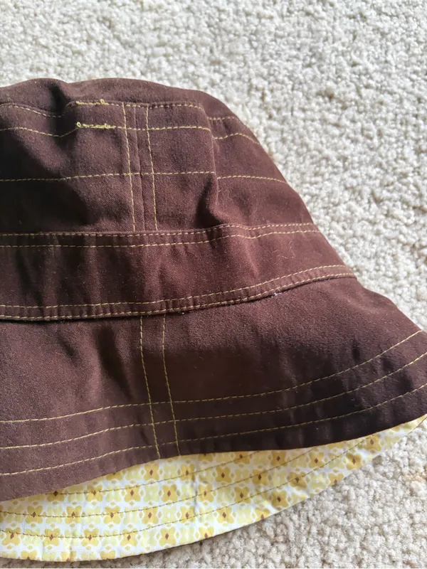 Steve Madden vintage Nordstrom Deadstock y2k 90s 2000s brown bucket hat NWT - Image 4